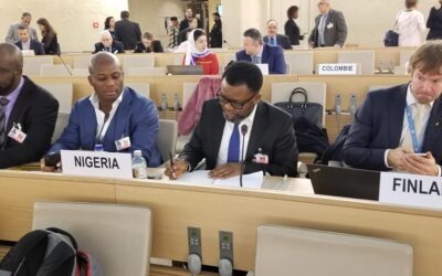 Sunny Ofehe Addresses the United Nations Forum on Minority Issues